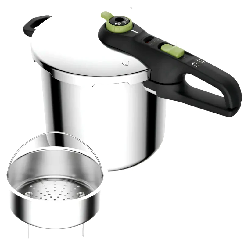 TEFAL Χύτρα Ταχύτητας TEFAL Secure Trendy P2584402 8 L Inox