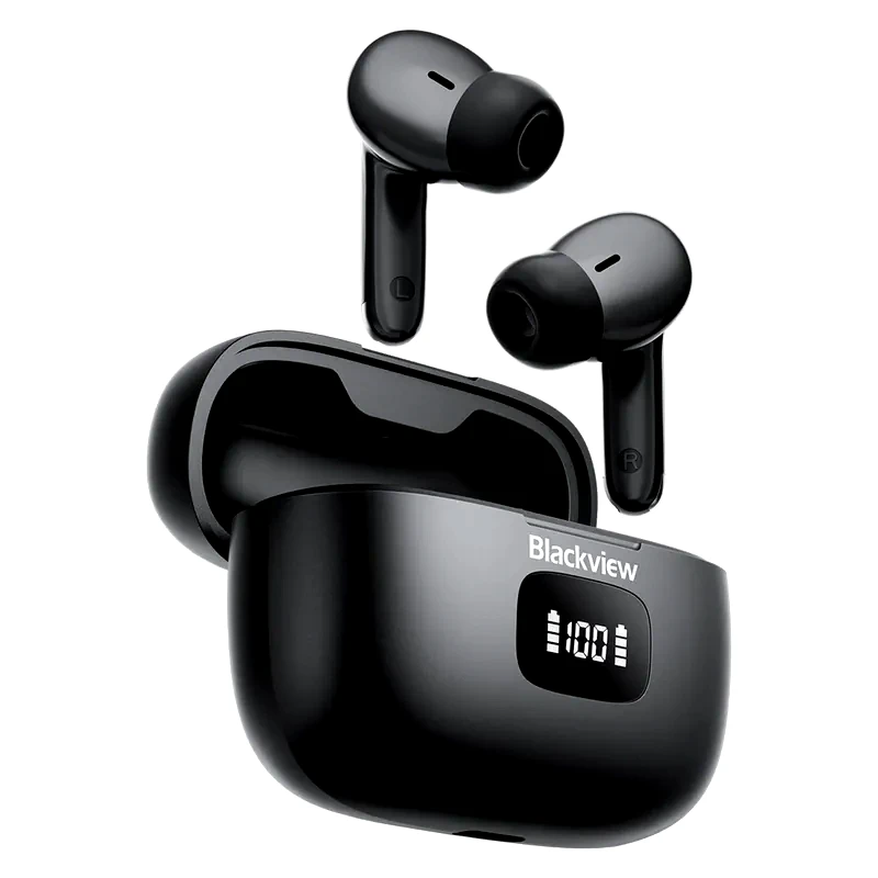 BLACKVIEW Ακουστικά Bluetooth Blackview Airbuds 8 με Dock Φόρτισης - Μαύρα