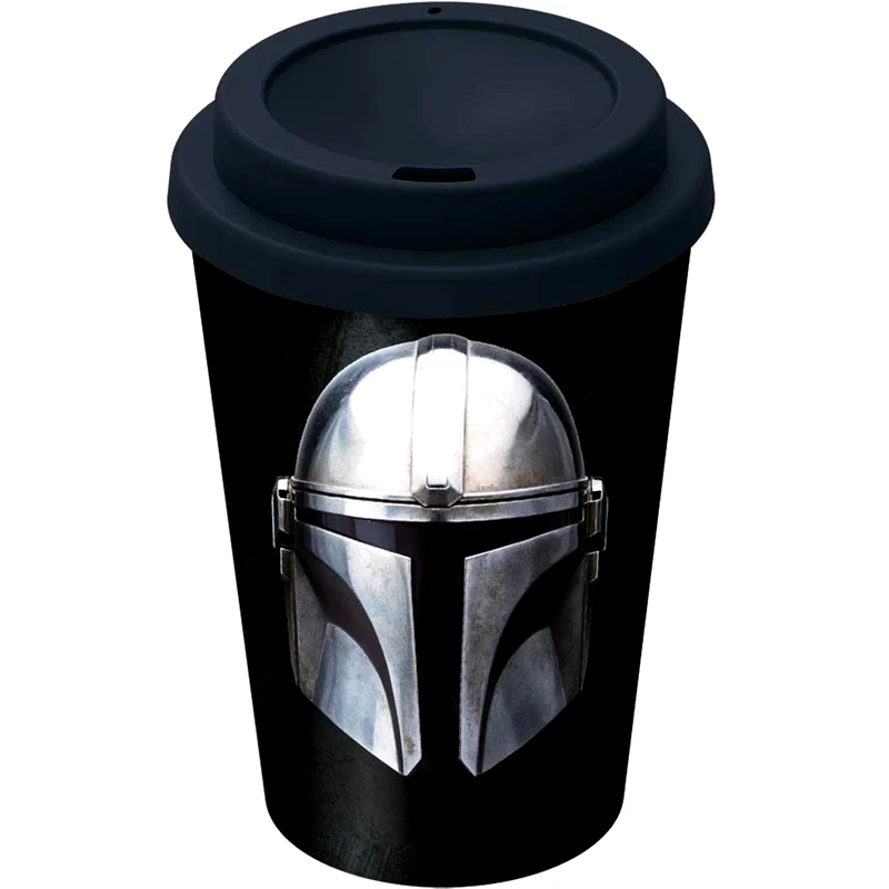 STOR Κούπα Θερμός Stor The Mandalorian 390 ml - Μαύρη