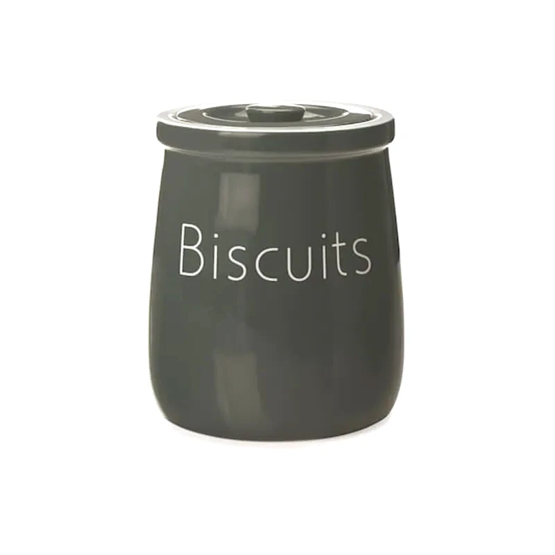 MAXWELL WILLIAMS Δοχείο Αποθήκευσης Τροφίμων Maxwell William Biscuits Κεραμικό 2.45lt - Γκρι