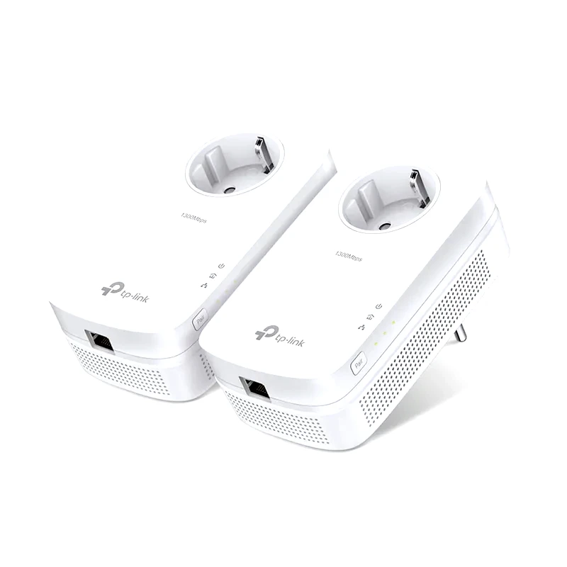 TP-LINK TP-Link TL-PA8010P Powerline Διπλό Kit Ενσύρματη Σύνδεση έως 1200Mbps με 1 Θύρα Ethernet