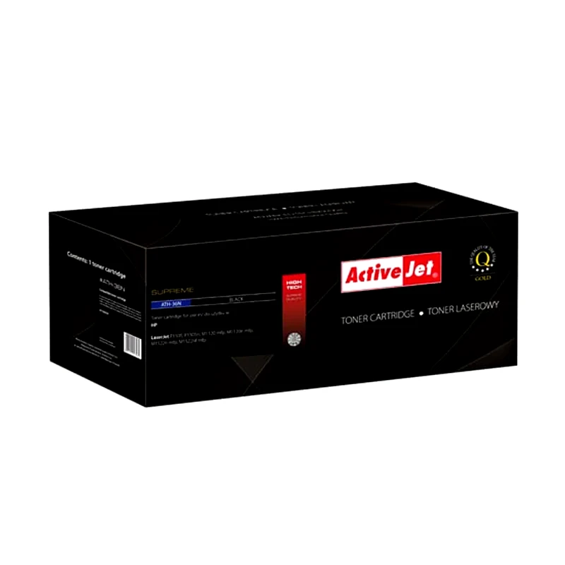 ACTIVEJET Συμβατό Toner ActiveJet HP 36A CB436A - Black