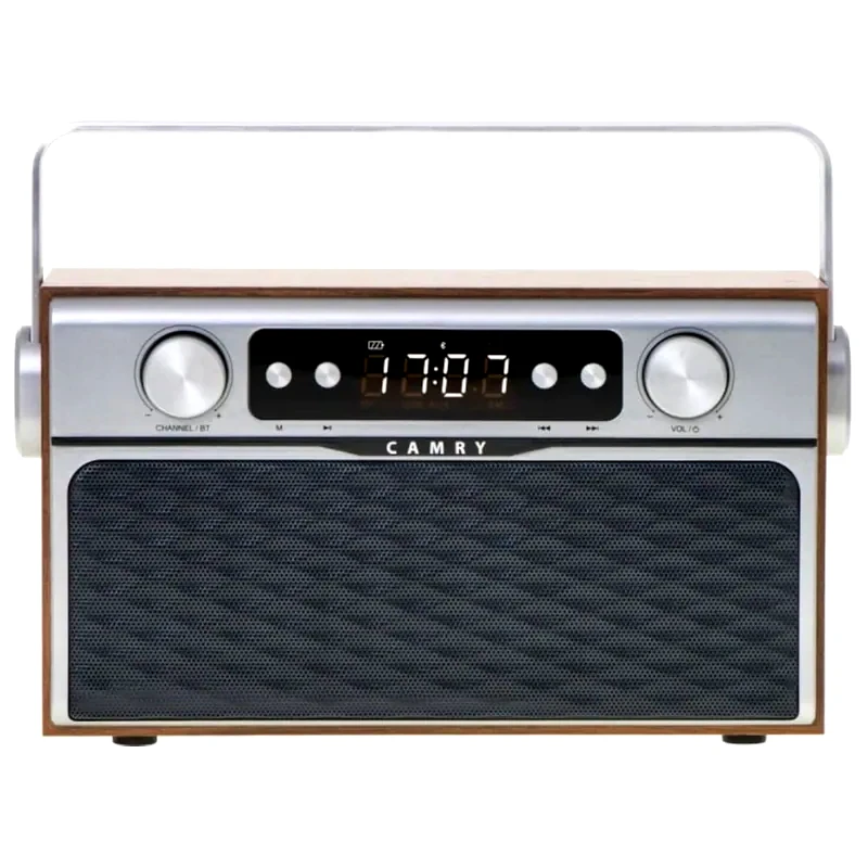 CARMY Camry Retro Ραδιόφωνο FM Bluetooth Καφέ