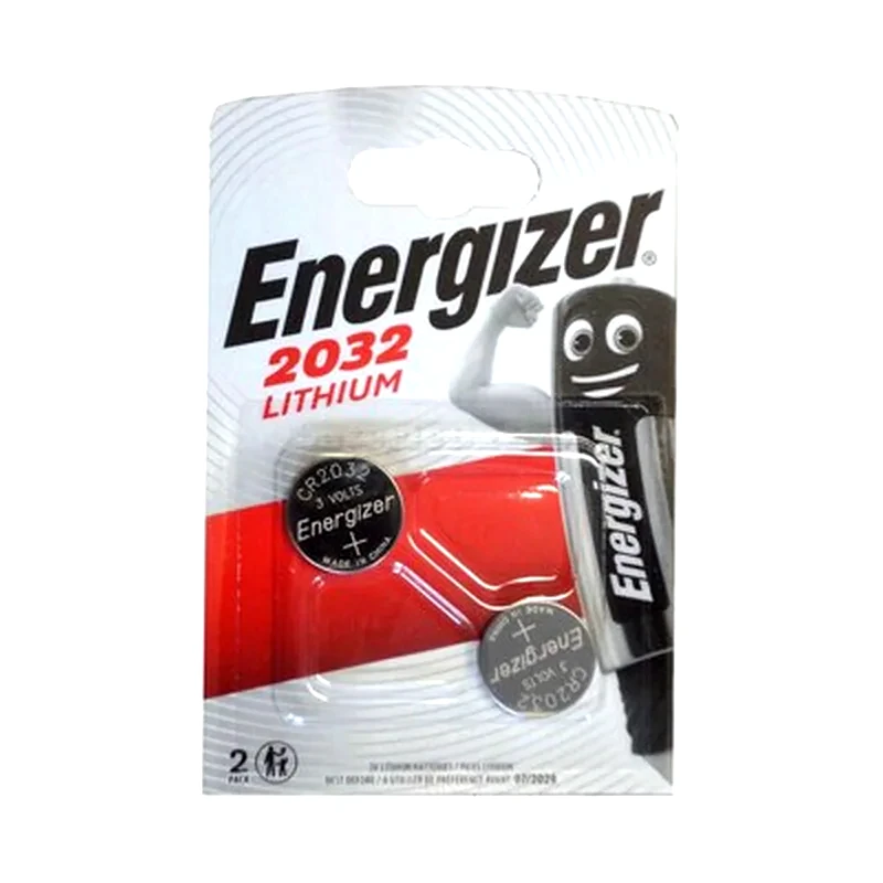 ENERGIZER Επαναφορτιζόμενες Μπαταρίες Energizer CR2032 PIP X2