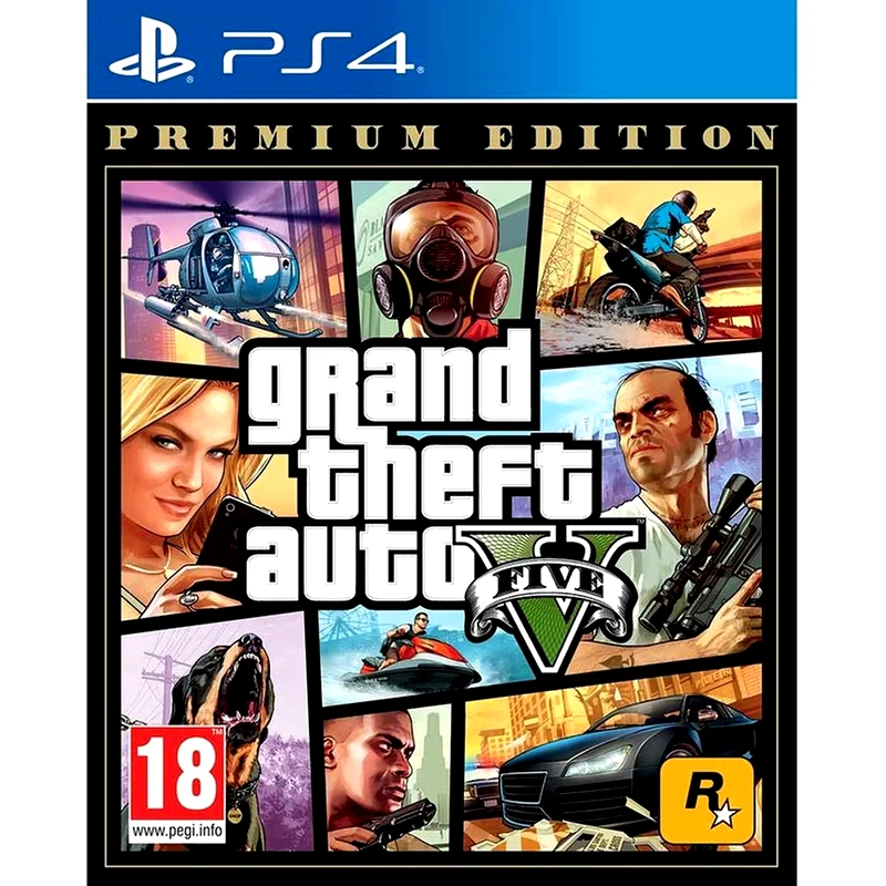 ROCKSTAR GAMES Grand Theft Auto V Premium Edition - PS4