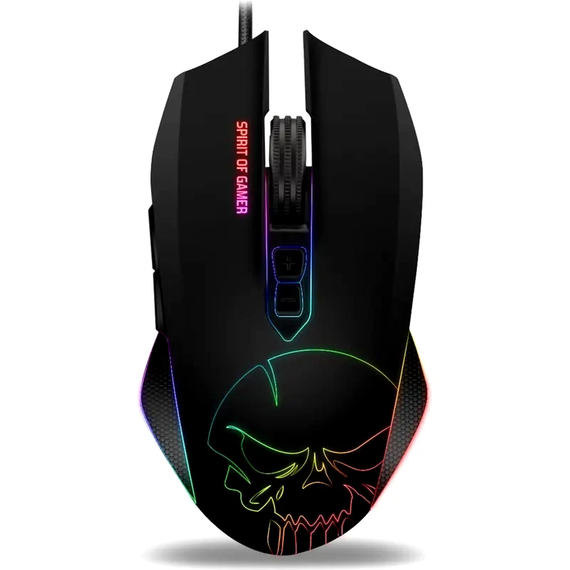 SPIRIT OF GAMERS Spirit of Gamer Elite M40 RGB Gaming Ενσύρματο Ποντίκι - Μαύρο
