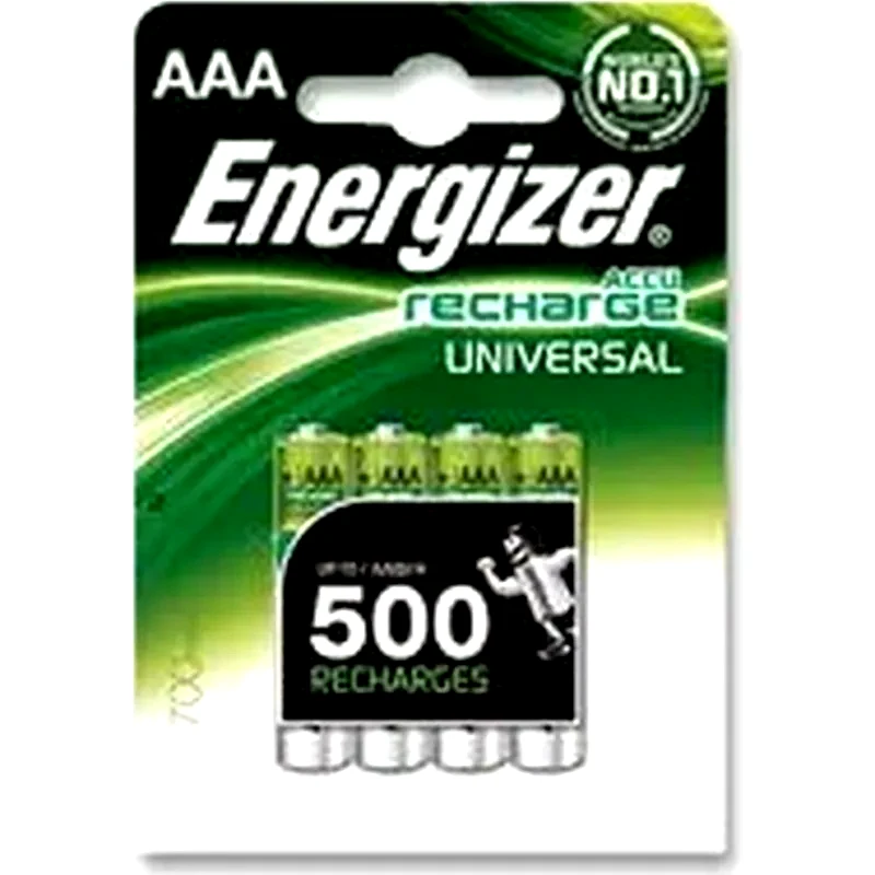 ENERGIZER Επαναφορτιζόμενες Μπαταρίες Energizer F016555 AAA 500 mAh