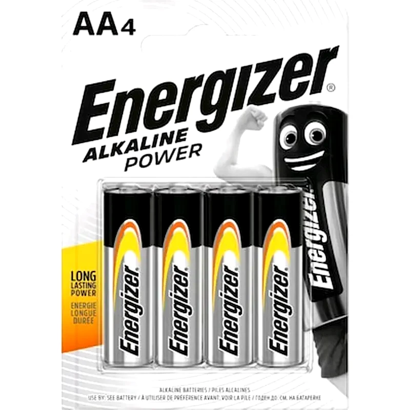 ENERGIZER Energizer Αλκαλικές Μπαταρίες ΑΑ 1.5V 4τμχ