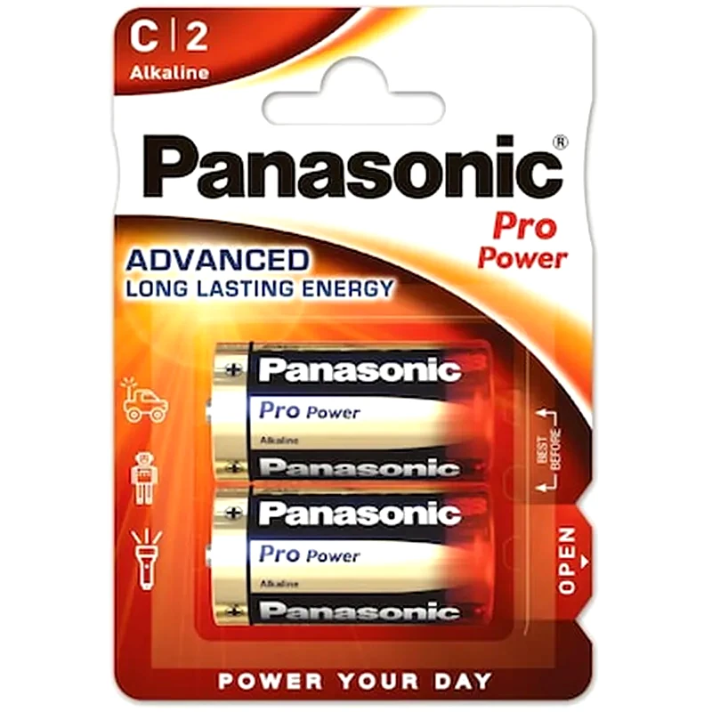 PANASONIC Panasonic Αλκαλικές Μπαταρίες C 1.5V 2τμχ