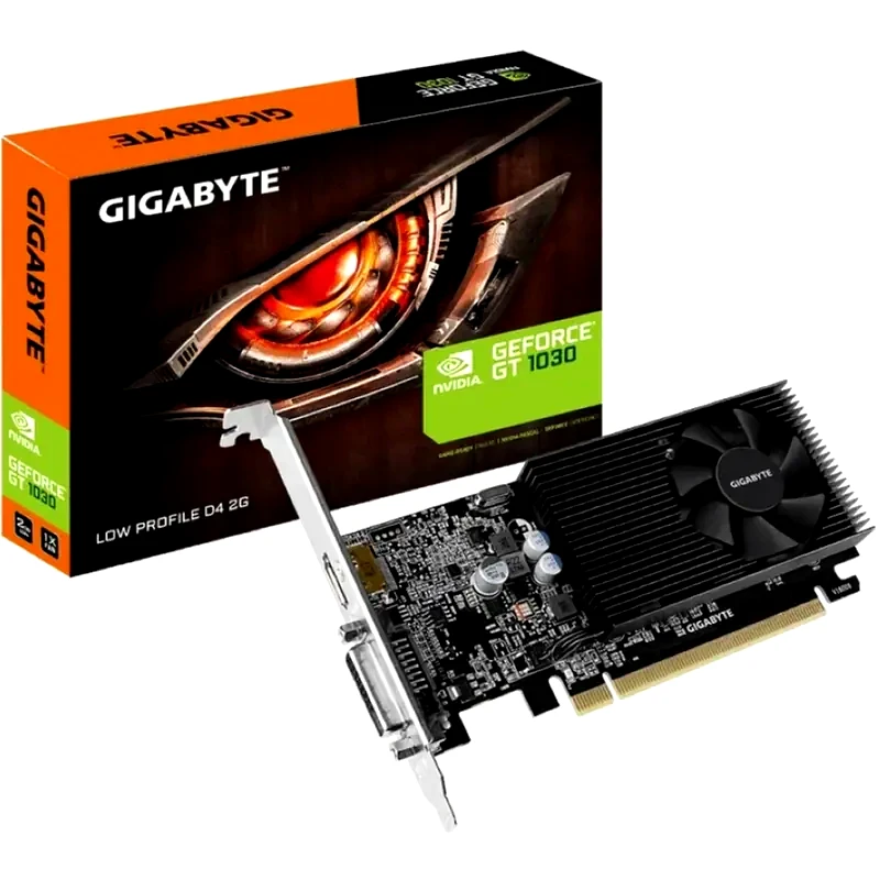 GIGABYTE Κάρτα Γραφικών Gigabyte GeForce GT 1030 2GB GDDR4 D4