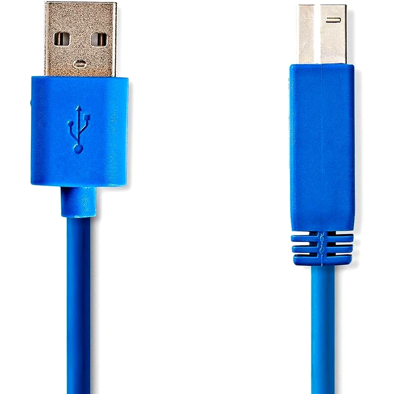 NEDIS Καλώδιο Nedis USB 3.0 Cable USB-A male - USB-B male 2m - Μπλε