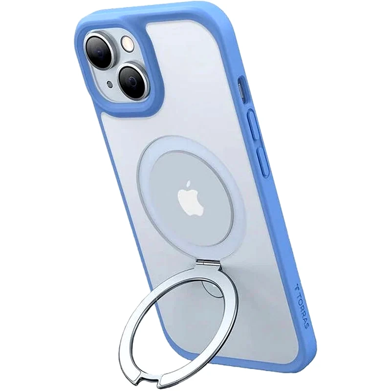 TORRAS Θήκη Apple iPhone 15 - TORRAS Ostand Matte Case - Navy Blue