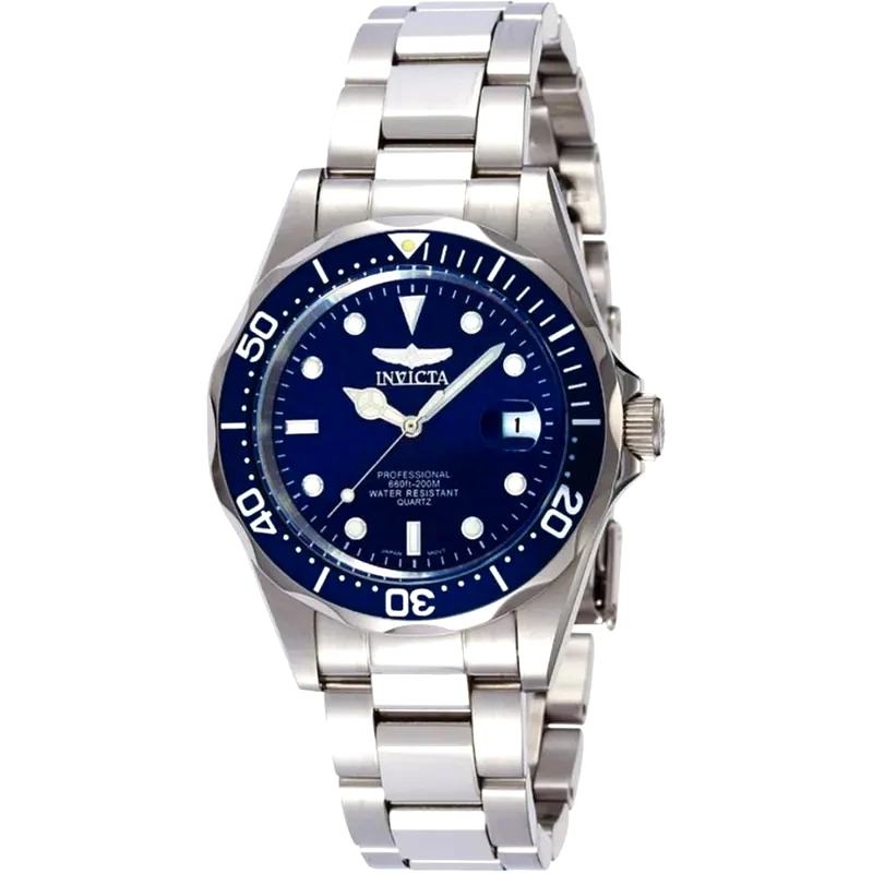 INVICTA Ρολόι Ανδρικό Invicta Pro Diver 9204 με Μπρασελέ