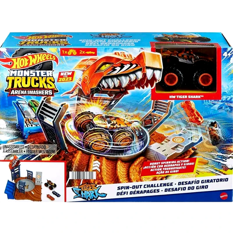MATTEL Hw Monster Trucks Arena Smashers Μεσαία Σετ - Hnb93 Επίθεση Καρχαρία