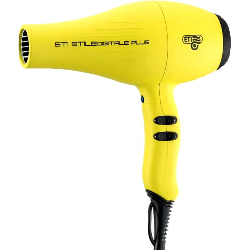 ETI Επαγγελματικό Πιστολάκι Μαλλιών Eti Stile Digital Plus 2500w Matt Yellow