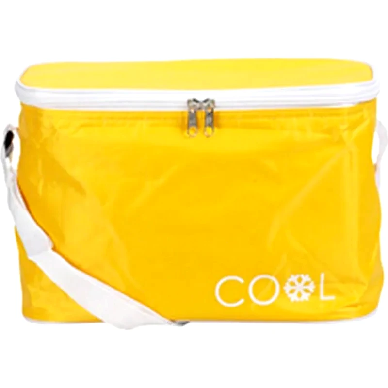 ARIA TRADE Ισοθερμική Τσάντα Ώμου Aria Trade 8lt 30x16x21cm - Κίτρινο