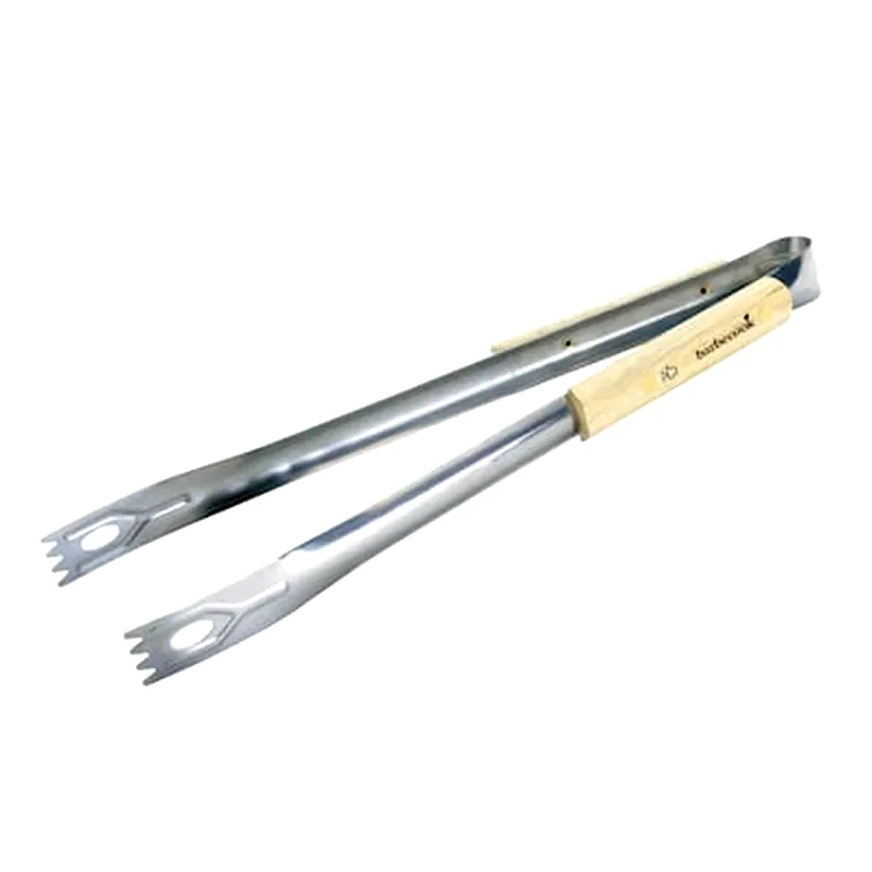 BARBECOOK Barbecook Λαβίδα Ανοξείδωτη Με Ξύλινη Λαβή 40cm.