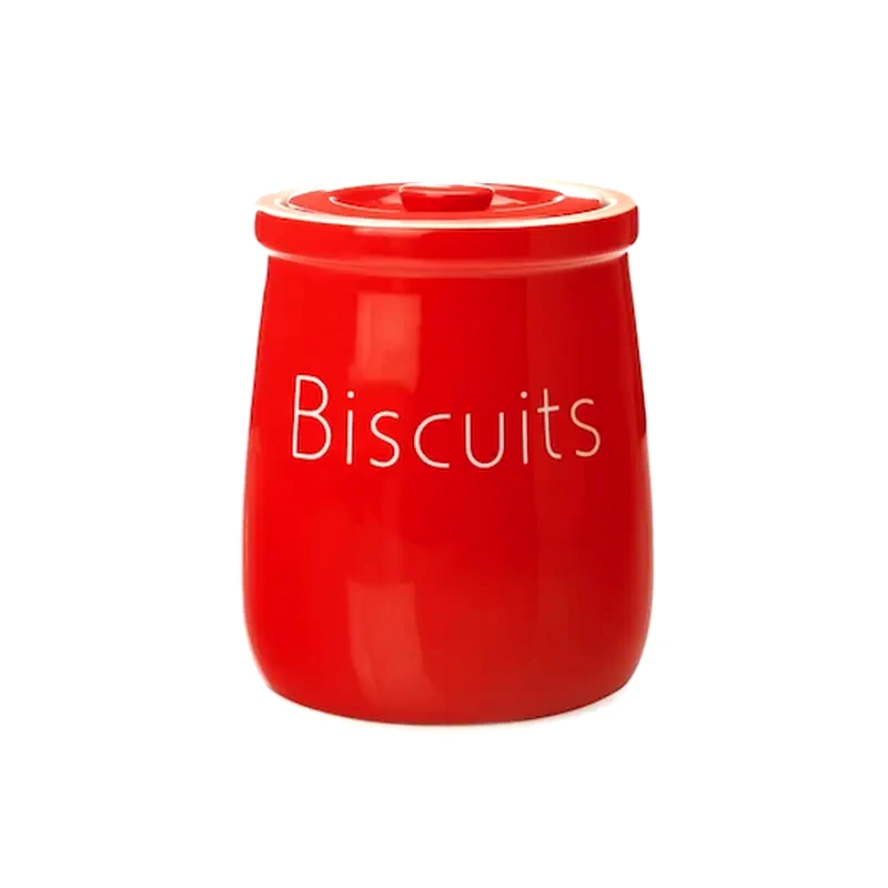 MAXWELL WILLIAMS Δοχείο Αποθήκευσης Τροφίμων Maxwell William Biscuits Κεραμικό 2.45lt - Κόκκινο