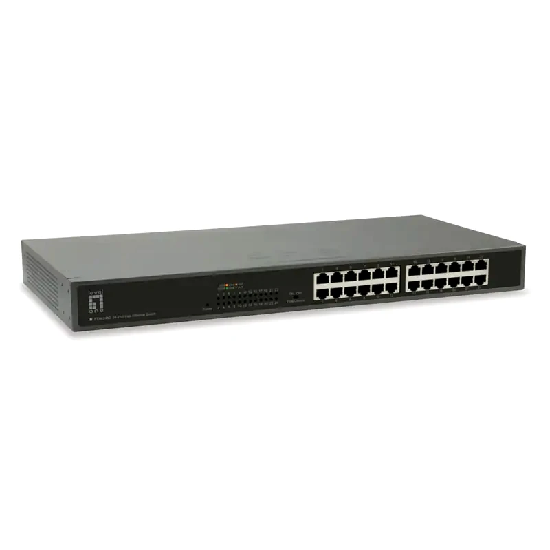 LEVEL ONE LevelOne OfficeCon FSW-2421 Network Switch Unmanaged L2 10/100 Mbps με 24 Θύρες
