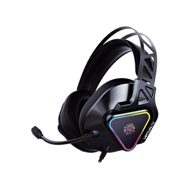 ZEROGROUND Ακουστικά Headset Zeroground Akechi 3000G με Μικρόφωνο - Μαύρο