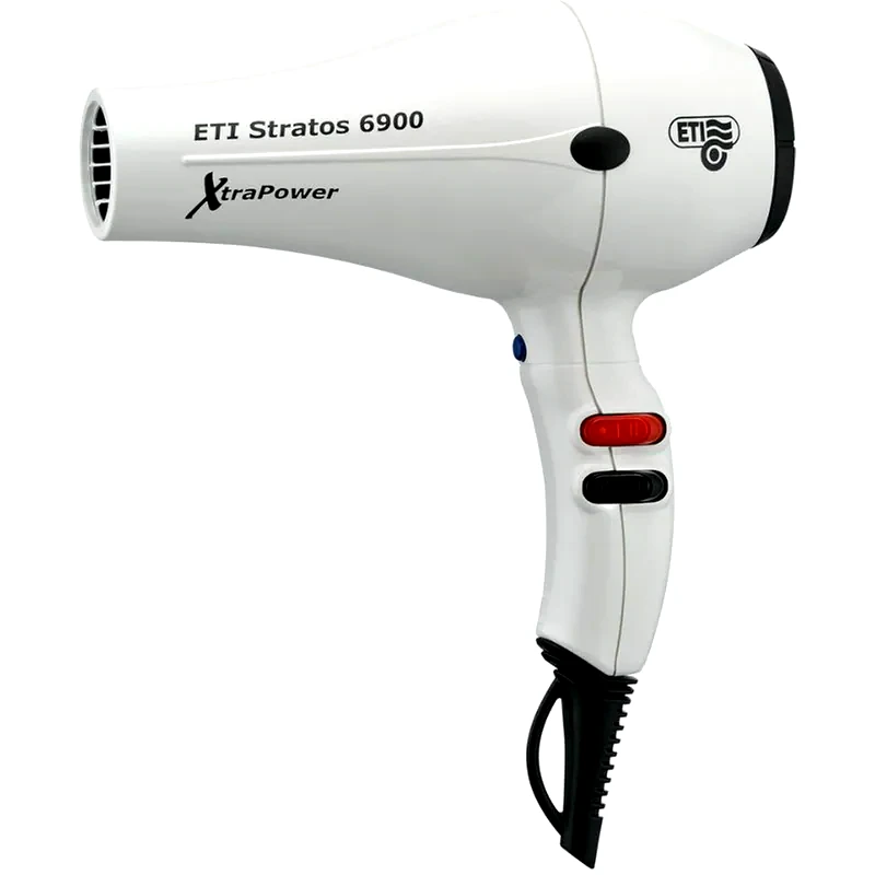 ETI Επαγγελματικό Πιστολάκι Μαλλιών Eti Stratos 6900 Extra Power White 2500w