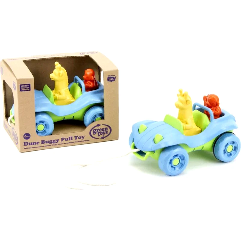 GREEN TOYS Green Toys Buggy Αυτοκινητάκι Pull Toy - Μπλε (PTDB-1308)