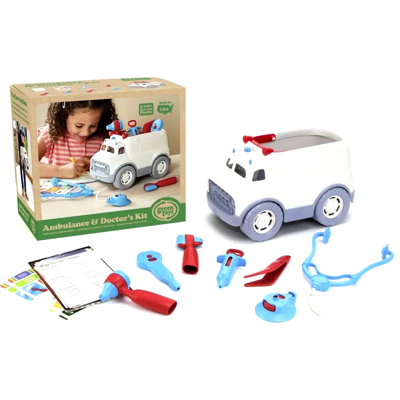 GREEN TOYS Green Toys: Ambulance Doctors Kit (amdk-1313)
