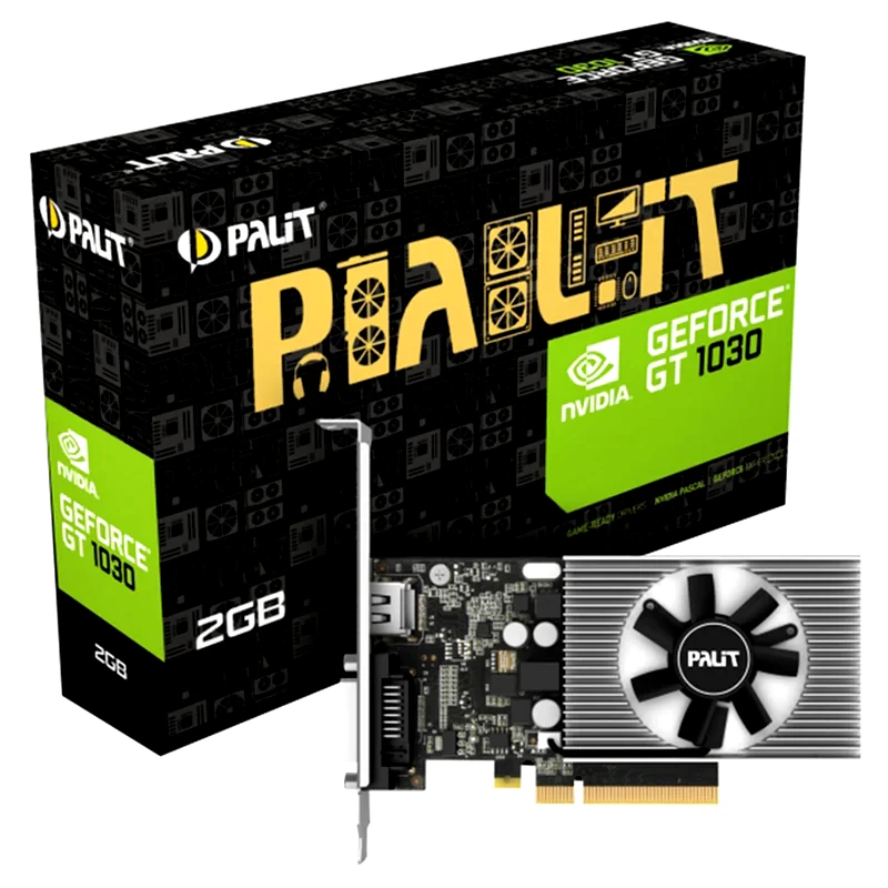 PALIT Κάρτα Γραφικών Palit GeForce GT1030 2GB GDDR4