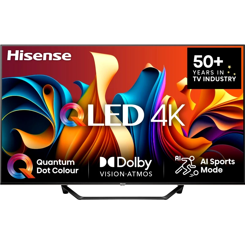 HISENSE Hisense QLED 65 4K Smart Τηλεόραση 65A7NQ