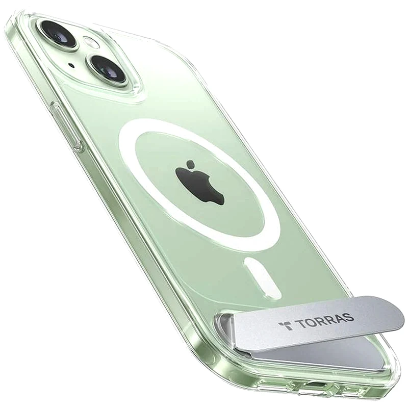 TORRAS Θήκη Apple iPhone 15 - TORRAS Upro Pstand - Διάφανο