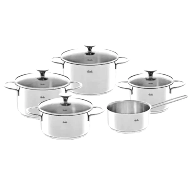FISSLER Σετ Μαγειρικά Σκεύη FISSLER COPENHAGEN 9 τμχ Inox