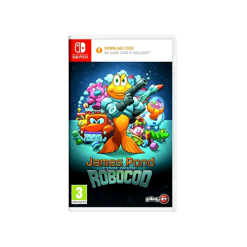 PLAY IT James Pond Codename Robocod (Code in a Box) - Nintendo Switch