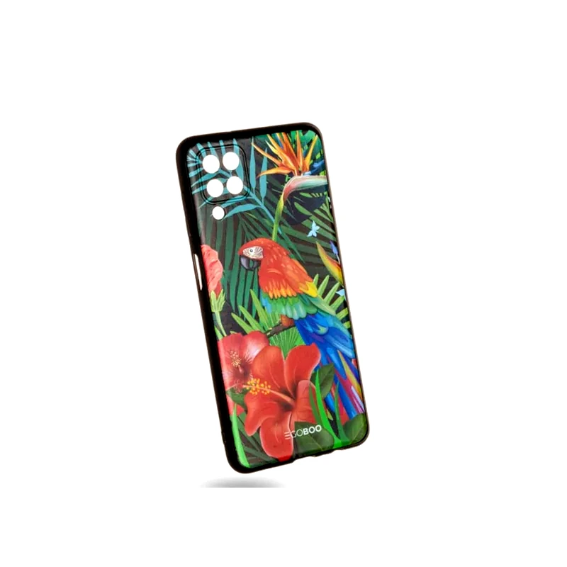 EGOBOO Θήκη Samsung Galaxy A12 - Egoboo Back Cover Case - Parrot