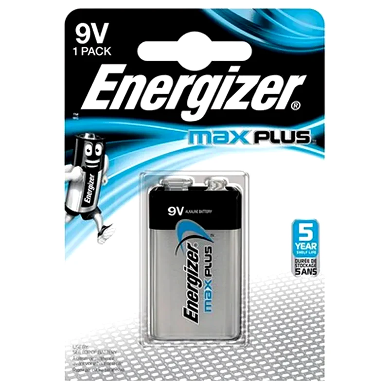 ENERGIZER Energizer Αλκαλικές Μπαταρίες 9V 1τμχ