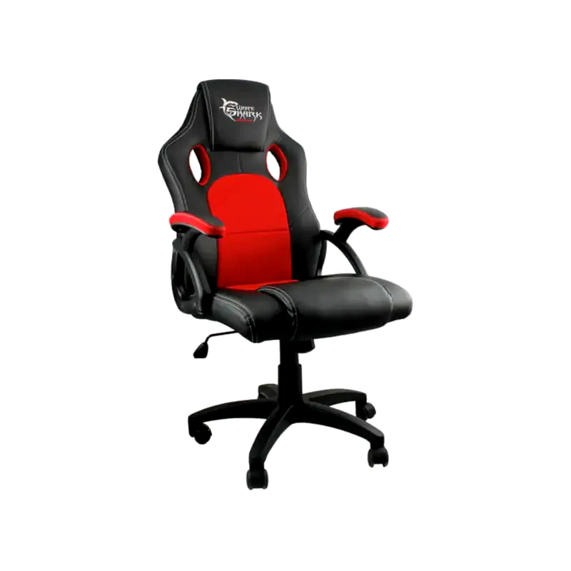 WHITE SHARK Gaming Chair White Shark Kings Throne - Μαύρο/Κόκκινο