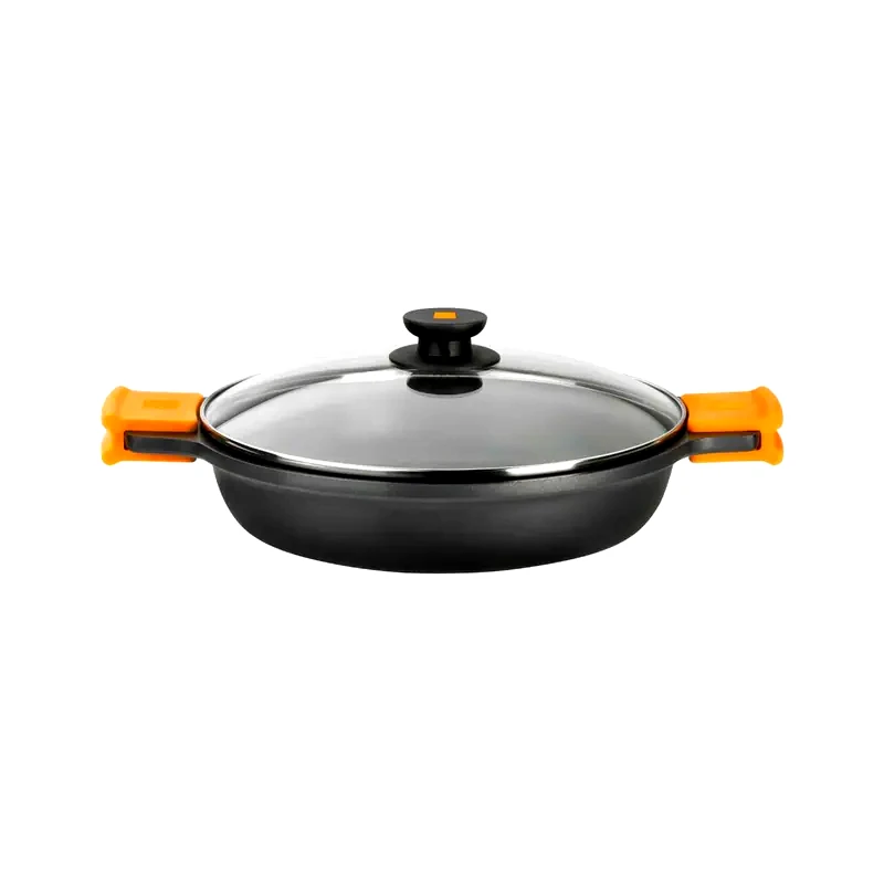 BRA BRA A270532 Efficient Κατσαρόλα Ρηχή 32 cm 5 L Μαύρο