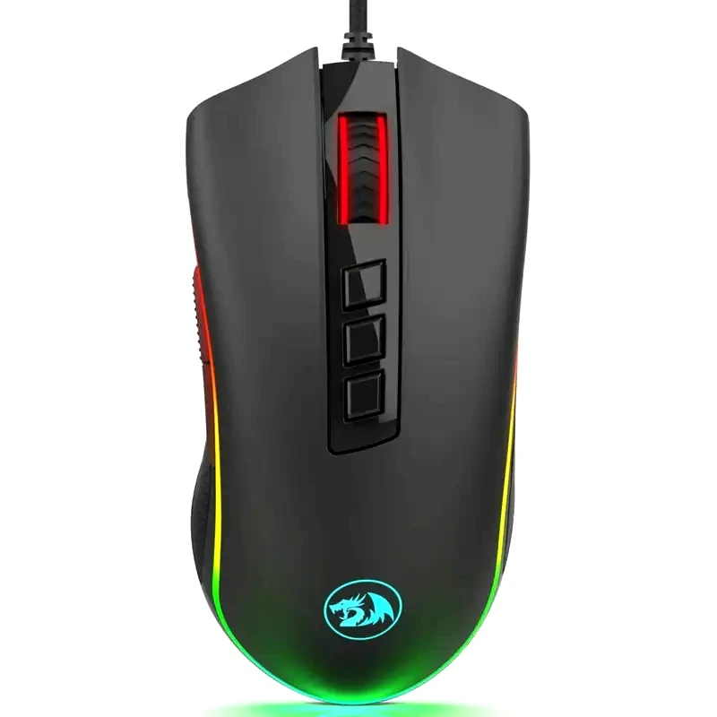 REDRAGON Redragon M711 Cobra Fps RGB Gaming Ενσύρματο Ποντίκι - Μαύρο