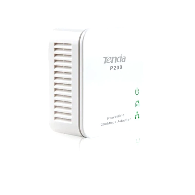 TENDA Tenda P200 Mini Powerline Adapter Ενσύρματη Σύνδεση έως 200Mbps με 1 Θύρα Ethernet