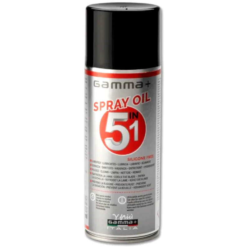 WAHL Σπρέι Ψύξης Κεφαλών Gamma+ Cool Spray Oil 5 Σε 1 400 Ml