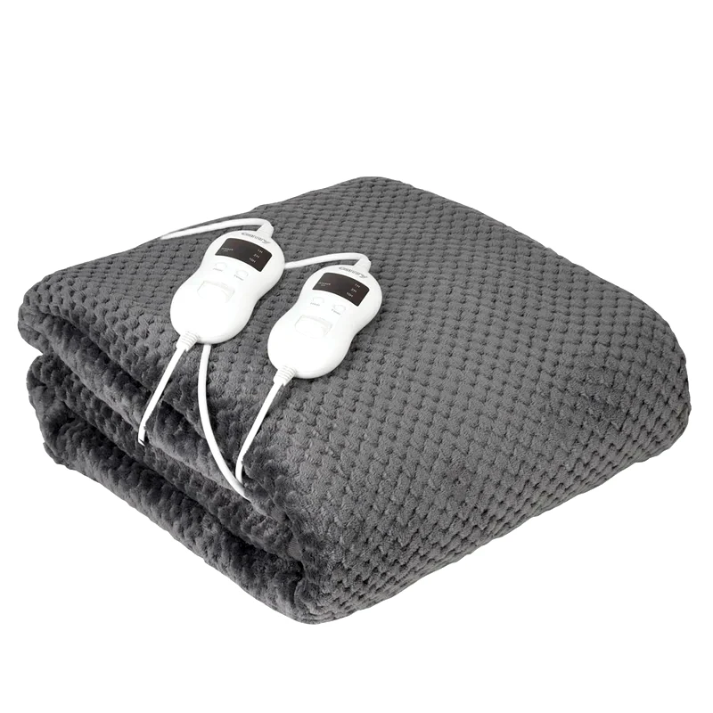 CAMRY CAMRY CR-7417 Ηλεκτρική Κουβέρτα Διπλή 120 W Γκρι