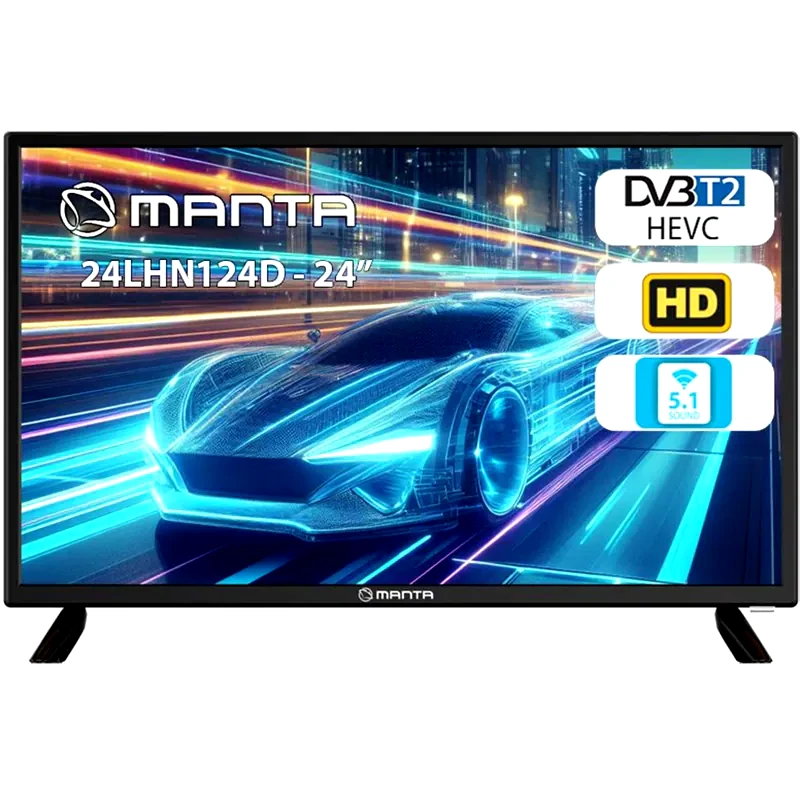 MANTA Manta LED 24 HD Ready Τηλεόραση 24LHN124D 12V