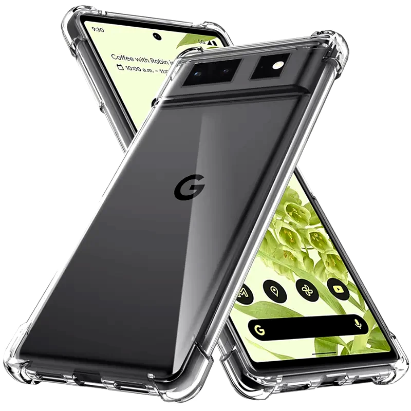 TECHSUIT Θήκη Google Pixel 6 - Techsuit Shockproof Clear Silicone - Clear