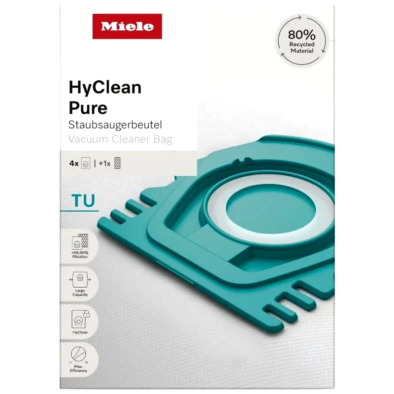 MIELE MIELE TU HYCLEAN PURE Σακούλες Ηλεκτρικής Σκούπας