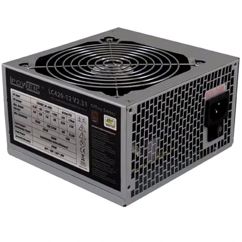 LC-POWER Τροφοδοτικό Υπολογιστή LC-Power LC420-12 350W ATX V2.31 - Μαύρο