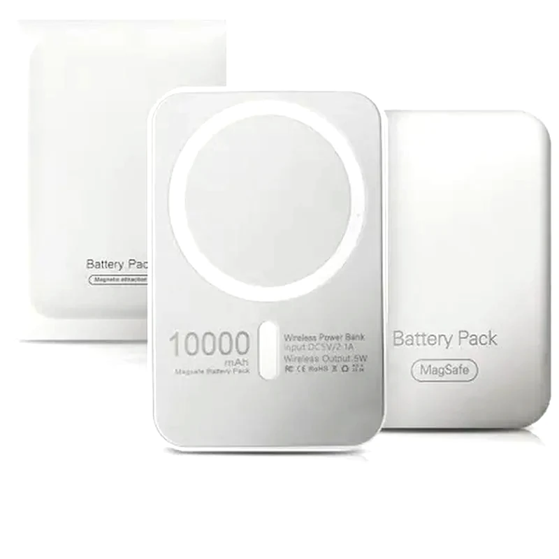 NONAME Powerbank Noname CT-PB10-MAG με Magsafe 10.000mΑh - White