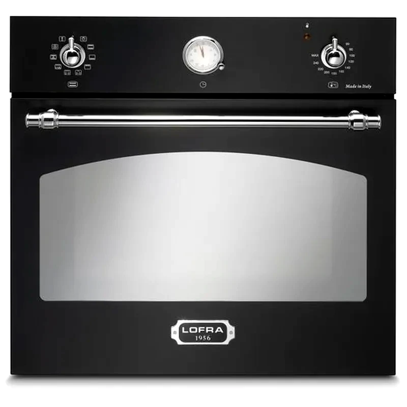 LOFRA LOFRA FRNM69EECHROME 70 Lt Μαύρο Εντοιχιζόμενος Φούρνος Άνω Πάγκου
