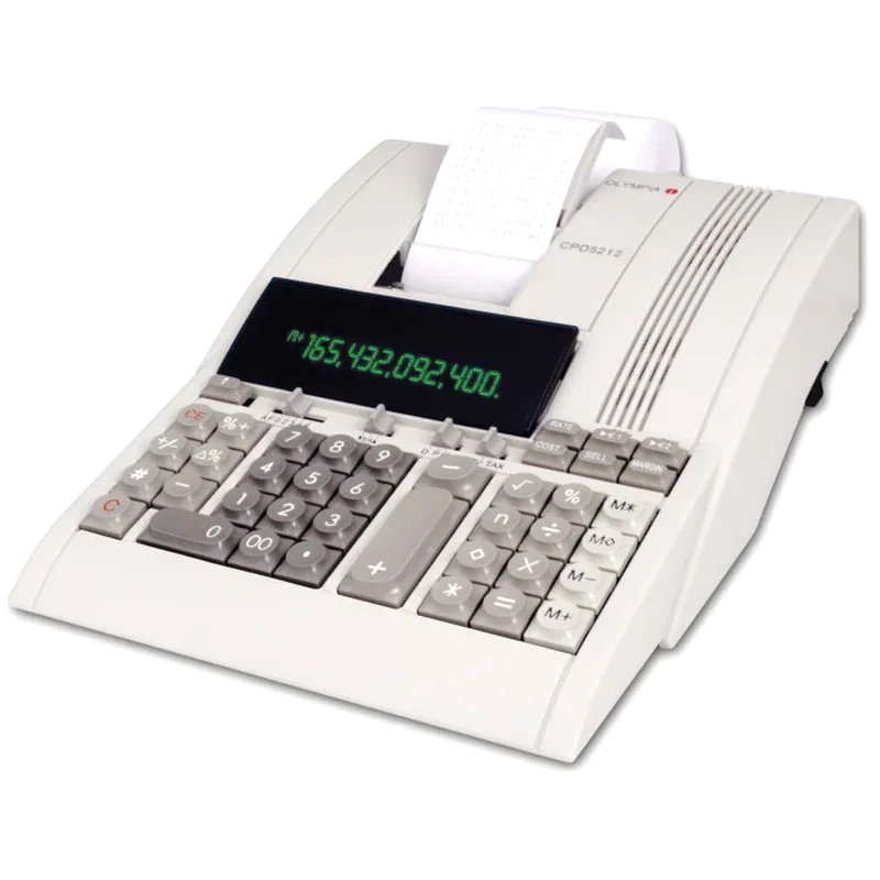 OLYMPIA Αριθμομηχανή Olympia CPD-5212 12 ψηφίων με ταινία
