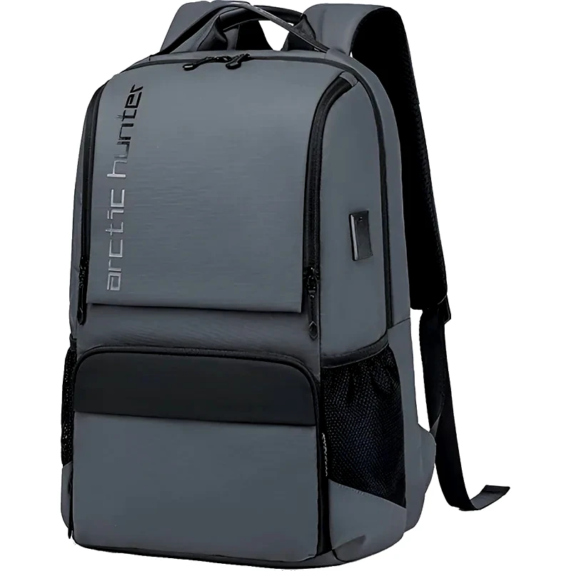 ARCTIC HUNTER Τσάντα Laptop Arctic Hunter B00532 15.6 Αδιάβροχη - Γκρι