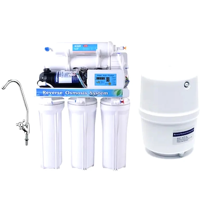 QWATERFILTERS Αντίστροφη Όσμωση Ro-5 Σταδίων Q-auto-tds + Αντλία