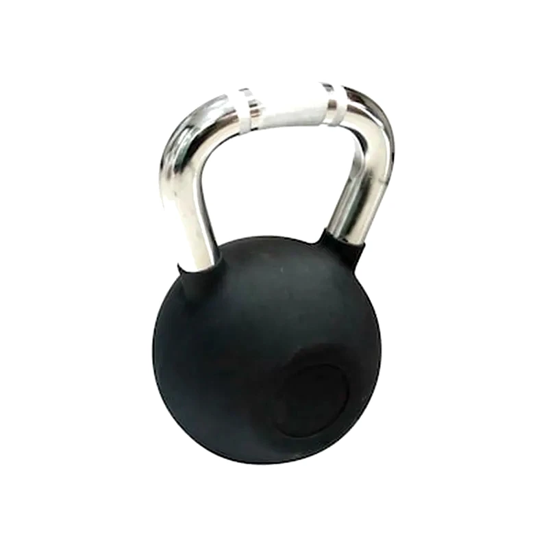 AMILA Kettlebell Με Επένδυση Λάστιχου Και Λαβή Χρωμίου 24kg